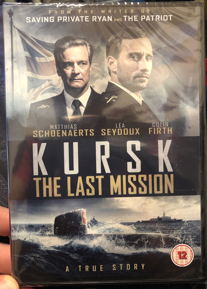 Kursk The Last Mission 2019 True Story Action War Thriller Russian Navy DVD  New