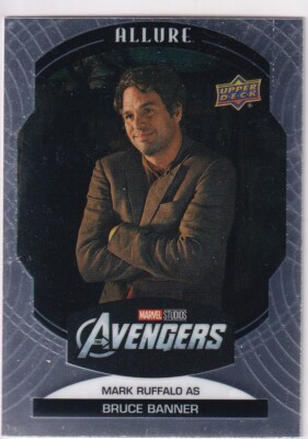 Upper Deck 2022 Marvel Studios Allure No. 13 Mark Ruffalo as Bruce Banner