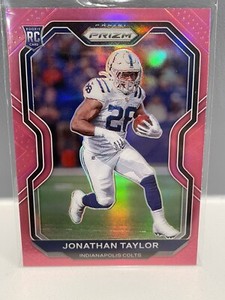 2020 Panini Prizm - Rookie Pink Prizm #332 Jonathan Taylor (RC)