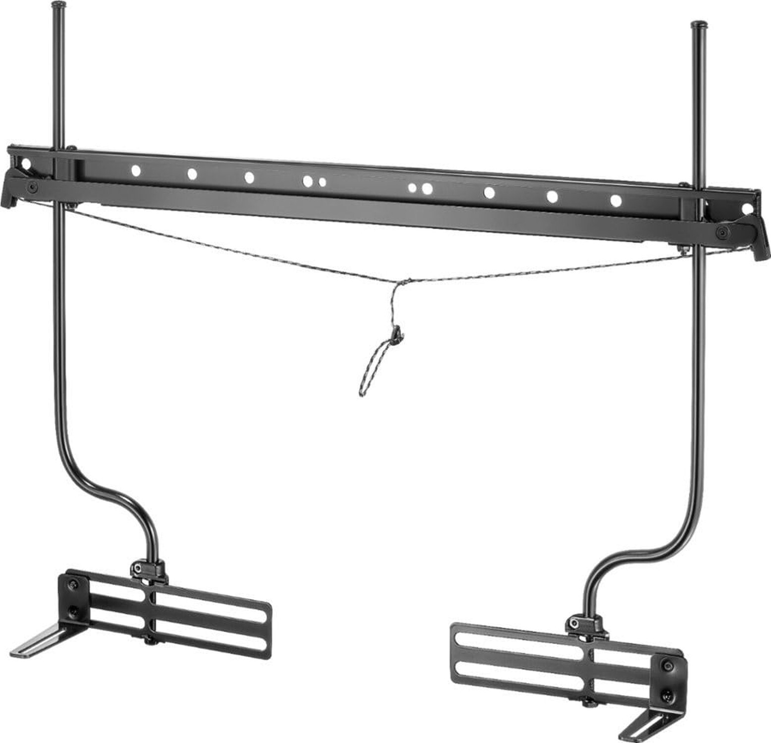 Rocketfish Universal Soundbar Mounting System - Black Soundbar Holder Compati...