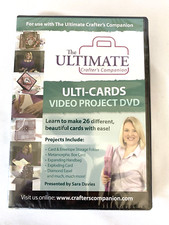 The Ultimate Crafter's Companion Ulti-Cards Video Project DVD - New Sealed