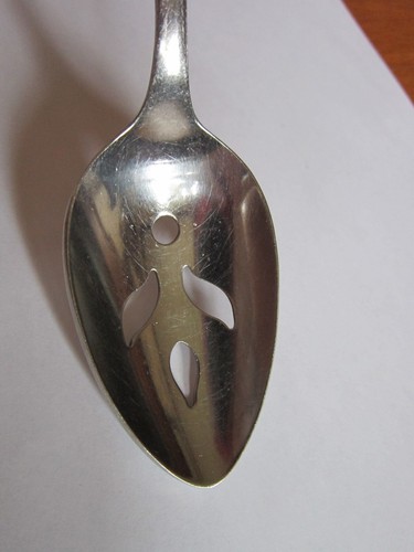 Vtg Oneida Stainless Silverware Malibu Slotted Serving Spoon Flowers - Picture 11 of 12