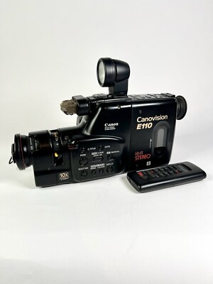 Canon   Canovision E110 + Lampada VL-7 + Telecomando WL-50