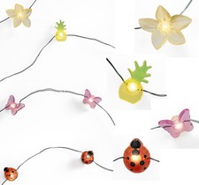 LED Draht Timer Lichterkette 4 Motive Sommer ...