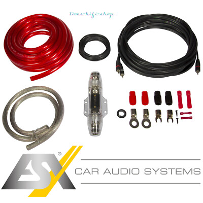 ESX HZ35WK 35mm² Anschlusskit Verstärker Kabelset Anschlussset Auto 35qmm