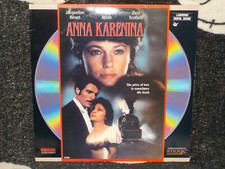Anna Karenina Laserdisc Jacqueline Bisset Christopher Reeve LD Free Ship 50