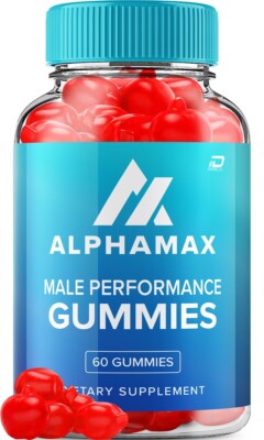 (1 Pack) Alpha Max Gummies for Men   AlphaMax Male Performance, Vitamin B12