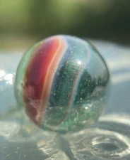 Vintage Peltier MCS Marble Stunning Colors .61”RAR Collectible HTF Transitional