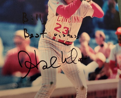 Hal Morris #23 Cincinnati Reds Signed 8x10 Photo See Pictures Nice Collectable! - Picture 2 of 8