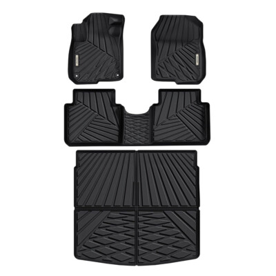 OEDRO Floor Mats & Cargo Liner for 2017-2022 Honda CR-V TPE Carpet All-Weather