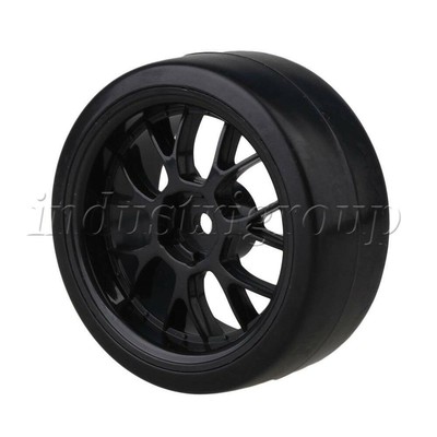 RC Model Vehicle Parts u0026 Accs 4PCS Y-Shape Black Plastic Wheel Rim