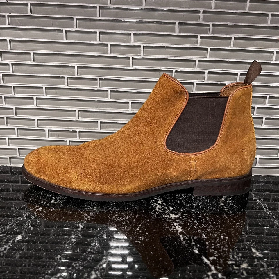 Botas Chelsea Frye Gamuza Para Hombre Talla 13 D Pull Tab Foto 4 de 4