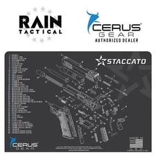 For STACCATO 2011 Cleaning Mat Cerus Gear PREMIUM  Made in USA 