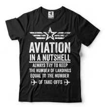 Funny Aviation Pilot Airplane Pilot Shirt Flying Gift Tee Pilot Shirts For Men