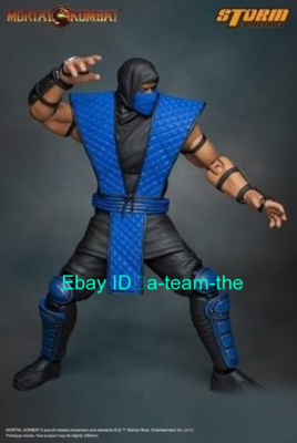 Storm Toys Mortal Combat Blue Ninja SUB-ZERO Special Ver 1/12 Male