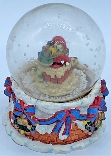 Vintage Santa Claus with Toys Snow 3.5" Tall NEEDS REFILLED - Picture 3 of 6