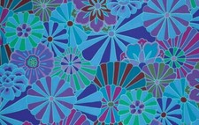 KAFFE FASSETT RADIATION BLUE PWGP115 fat quarter original issue 9 available