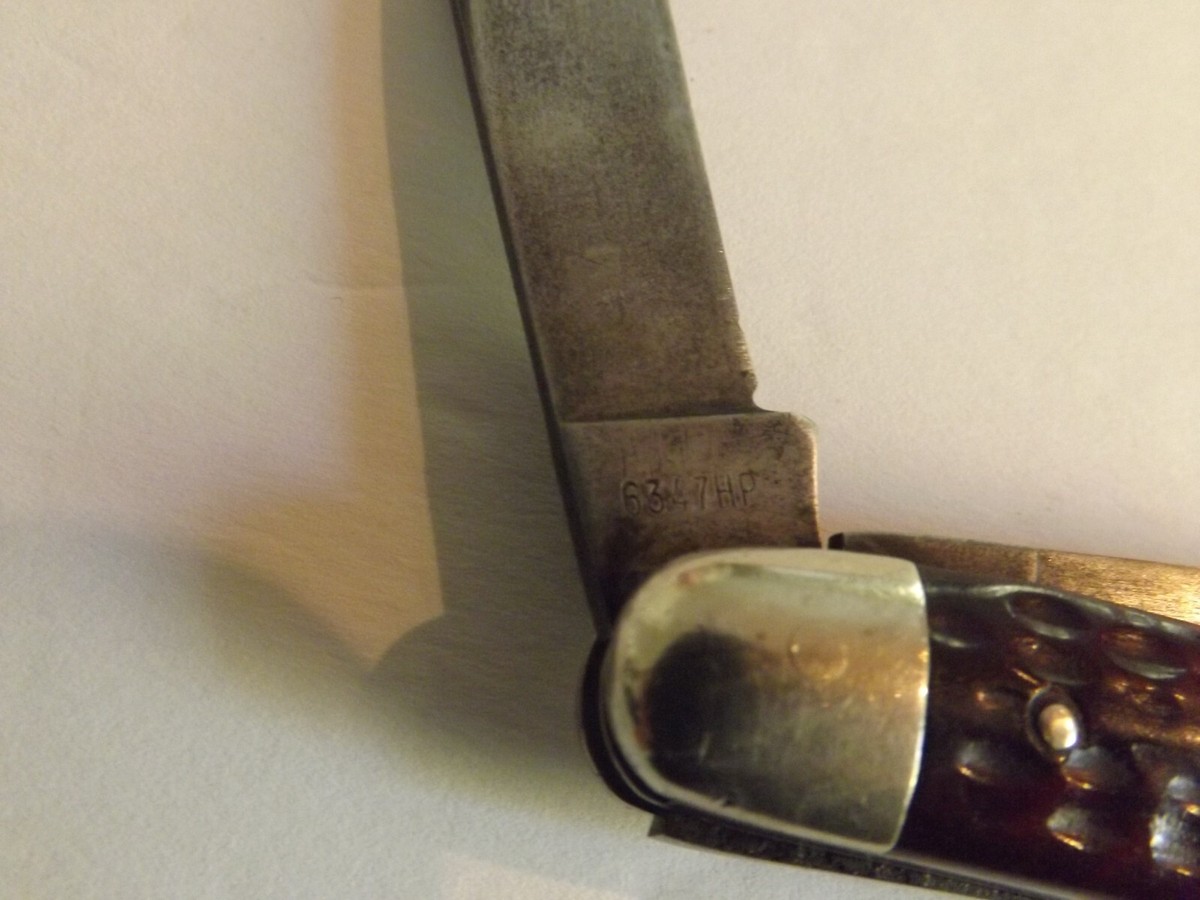 RARE VINTAGE CASE XX REDBONE STOCKMAN KNIFE 6347 HP 1940-64