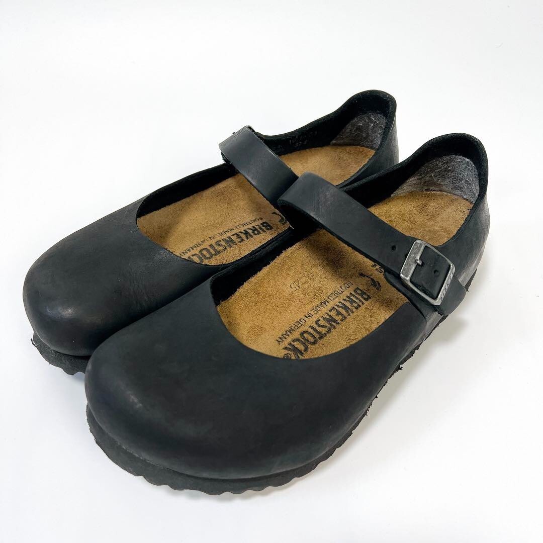 BIRKENSTOCK マントバ 23cm 美品✨ビルケンシュトック マントヴァ レザー コンフォート