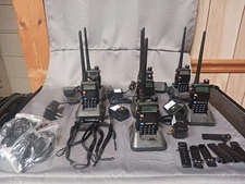 Lot of 7 Baofeng UV-5R VHFUHF Dual-Band Ham 5W Portable Two-way Radio