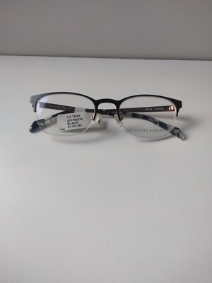NWT WOMEN\'S LAURA ASHLEY EYEGLASS FRAMES LA TESS BLACK Laura Ashley LA Tess Black Eyeglass Frames 51 20 140 | eBay main image 4