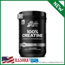 Muscletech Creatine Monohydrate Powder, Platinum Pure - Unflavored Micronized Cr