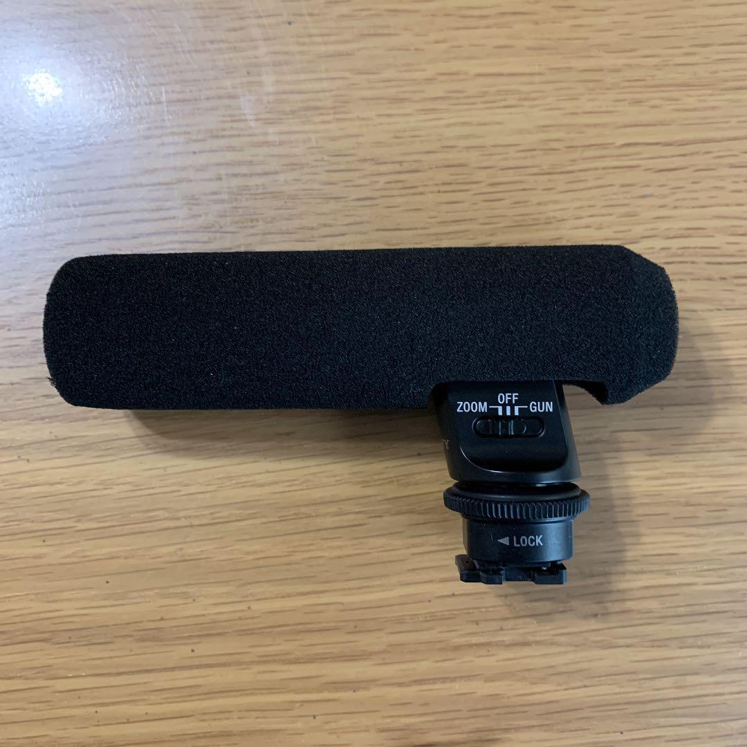 SONY ECM-GZ1M Gun Zoom Microphone Window Screen Multi Interface