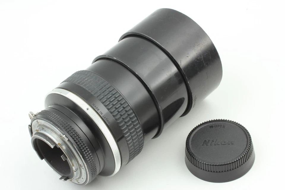 【Exc+3】 Lente teleobjetivo Nikon Ai-s AIS Nikkor 135 mm f/2 MF Prime de Japón #0856 Foto 2 de 4