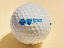 Golf Ball w/ Logo - Blue Cross Blue Shield