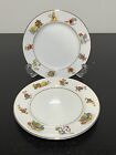 Pair of 7in Childrens Plates England Cute Animals 1960s