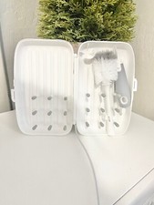 OXO Tot Travel Size Drying Rack with Bottle Brush- Gray