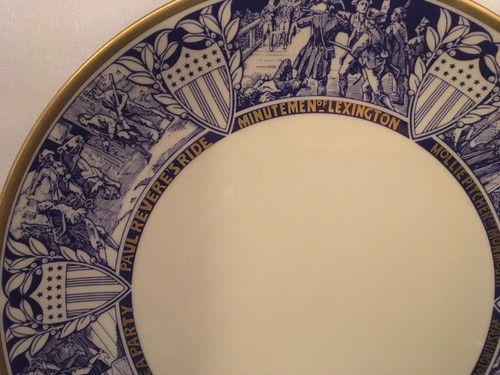 Gorham Bicentennial Vintage Fine China Limited Edition Plate Rhode Island Box73 - 第 5/8 張圖片