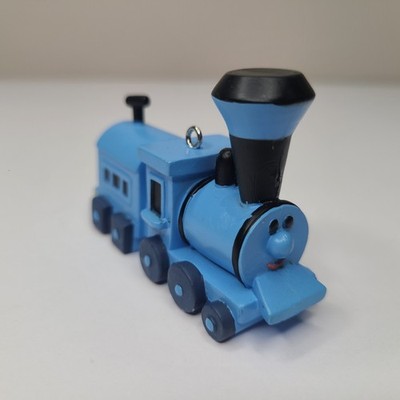 Rudolph Island of Misfit Toys: Blue Train Engine 3'' Playing Mantis Vintage 2003