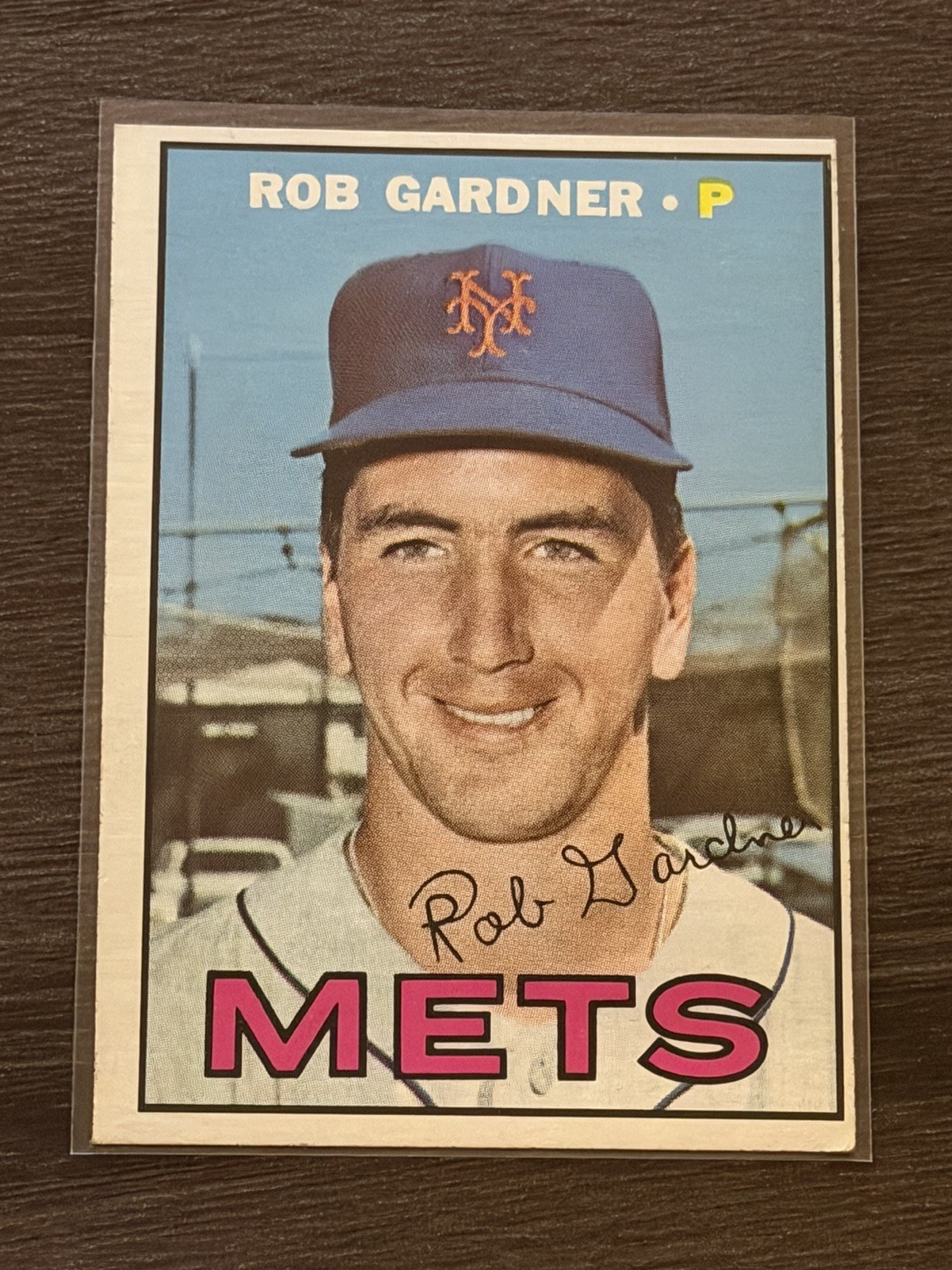 1967 Topps #217 Rob Gardner New York Mets