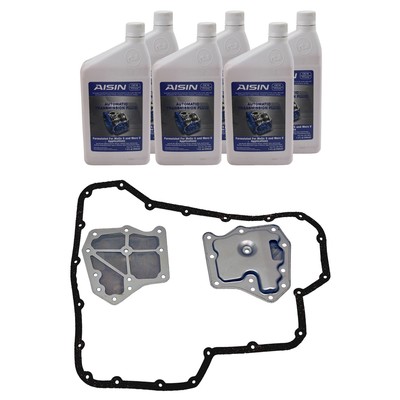 6Qt AISIN Automatic Transmission Oil MSV Wix Filter Kit for Nissan 4 Speed Auto