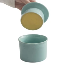 Butter Dish - Butter Crock For Counter With Water Line For Spreadable Gift 