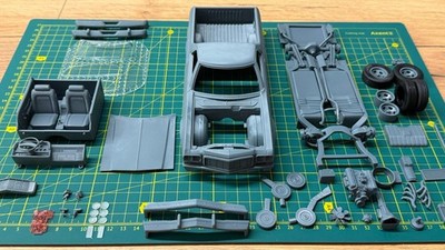 Resin 3D printed kit 1/24 scale Ford Ranchero 1974