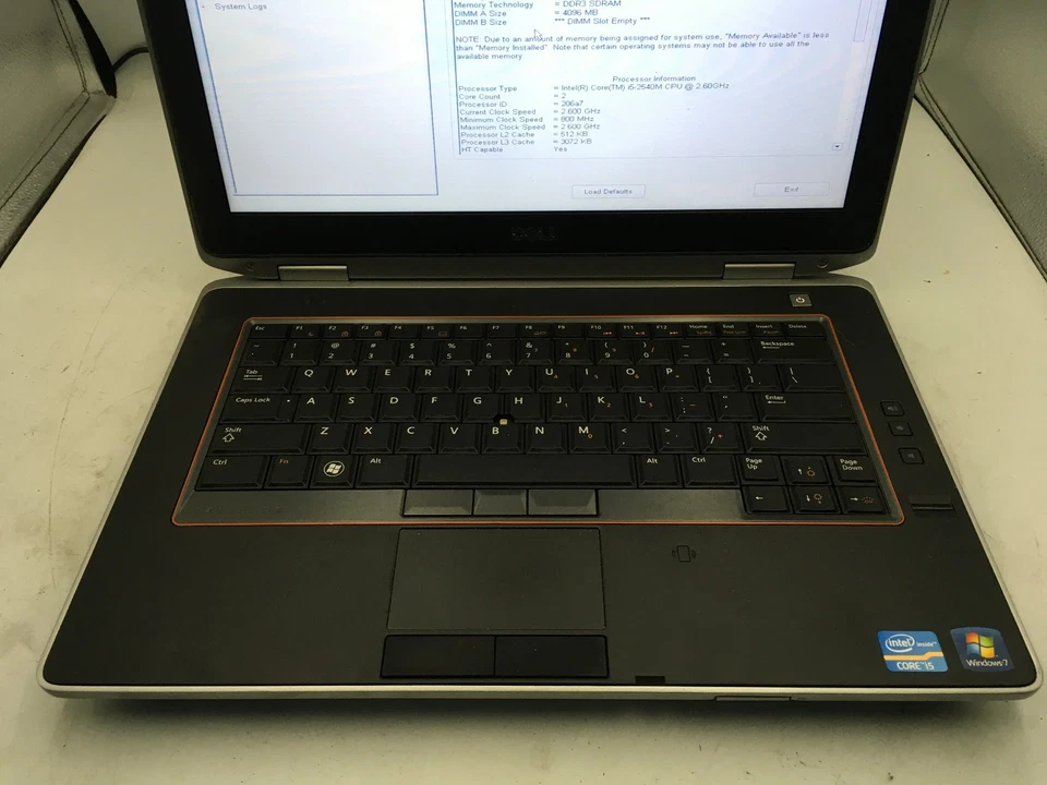 DELL LATITUDE E6420 - BOOTS TO BIOS - INTEL I5 2540M -4GB RAM - 14"-READ DESC-BB - Image 3 of 4