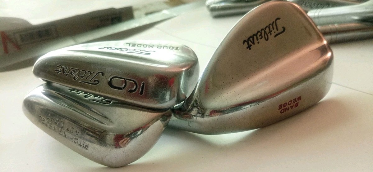 Vintage Titleist Tour Model Irons 1,2,3,4,5,6,7,8,9 Pw Plus Sand