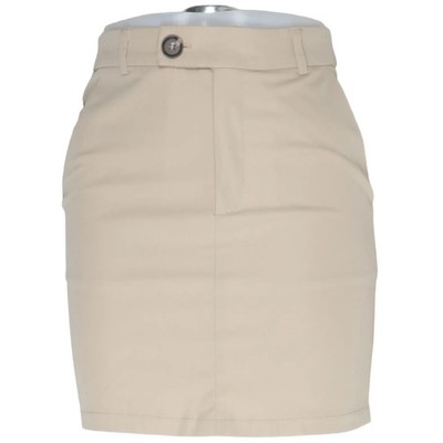 Outfitbook, Rock, Größe: XS, Beige, Baumwolle/Polyester, Einfarbig, Damen #fKE