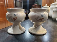 International China Marmalade Candlestick Holders (pair) Goose
