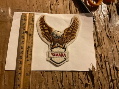 #ad Yamaha Motorcycle Sew On Patch Eagle $6.53
