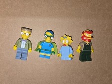 Lego Simpsons Doo Minifigure Lot Milhouse Groundskeeper Willie Maggie Smithers