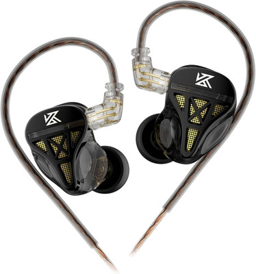 KZ DQS in Ear Monitor Headphones,Dynamic Driver Semi-Open Hifi Bass Earbuds Earp