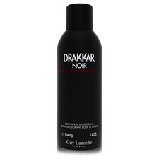 Drakkar Noir by Guy Laroche Deodorant Body Spray 5.8 oz For Men New In Box