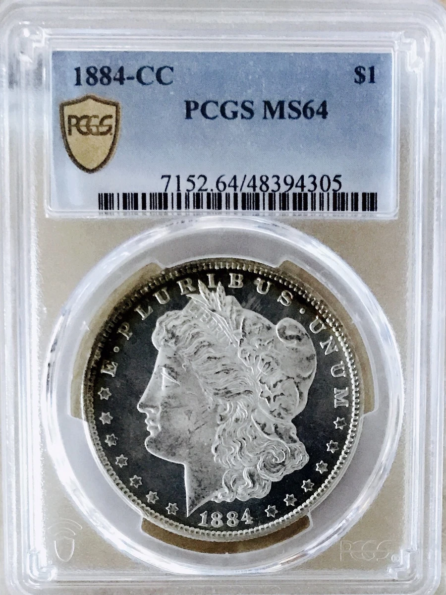 1884 - O Morgan Dollar Unc Uncirculated Coin