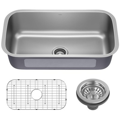 32'' Stainless Steel Undermount Kitchen Sink Set