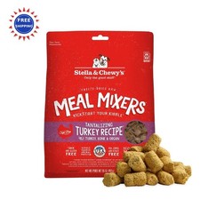 Stella Chewy Freeze Dried Raw Tantalizing Turkey Meal Mixers Dog Food Topper 35