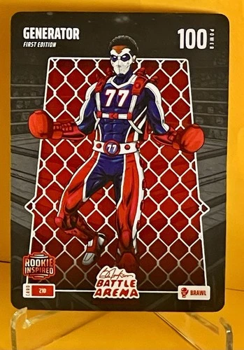 2026 BO JACKSON BATTLE ARENA GENERATOR RC BRAWL VJ EDGECOMBE FIRST EDITION #210