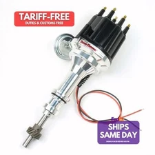 Pertronix Ignition D130710, One Sbf Billet Distributor W/Blk Cap Performance Par